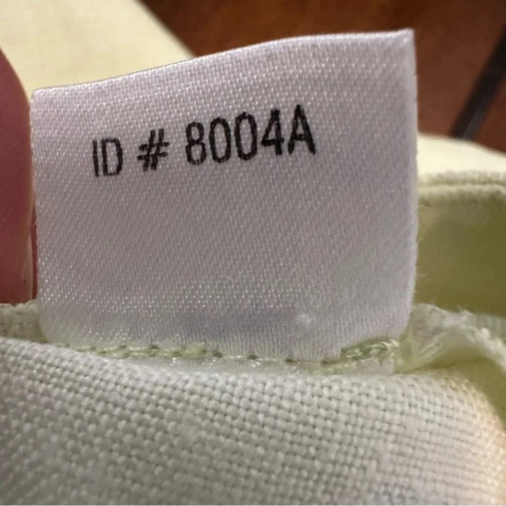 Ann Taylor Loft Pale Yellow Floral Embroidered Women’s Capri Pants No Size ? 8 - Picture 8 of 8